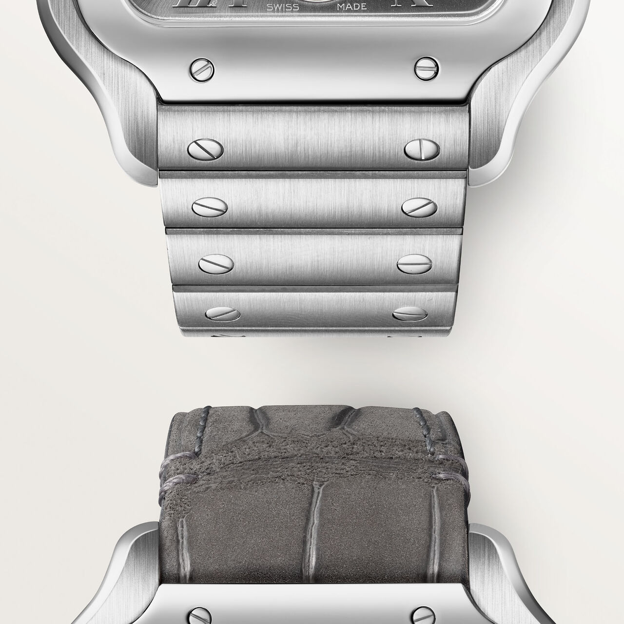 Cartier Santos de Cartier Extra Large Automatic Dual Time 48 mm Stainless Steel WSSA0076 image number 3